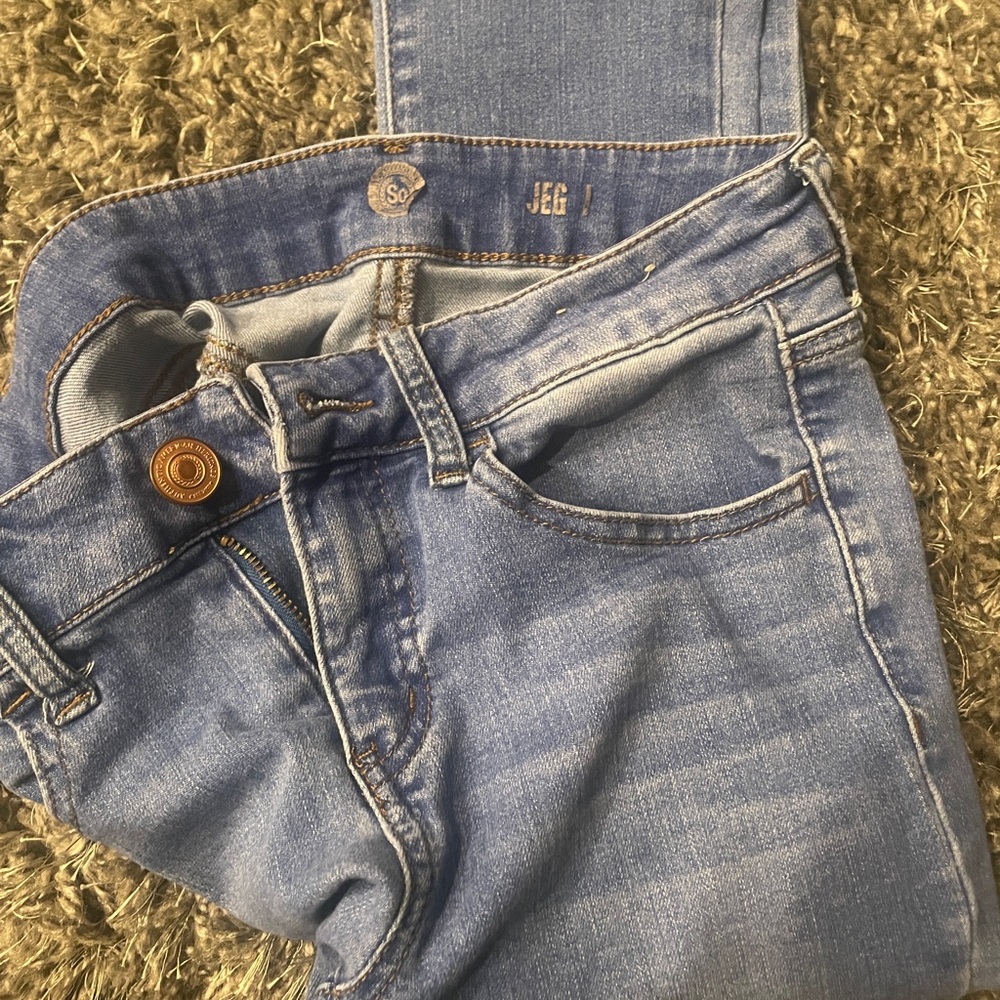 Women's Blue Jeggings